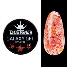 Глиттерный гель Designer Galaxy Gel GA-02, 10 г