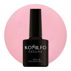Гель-лак Komilfo Deluxe Series №D202 (світлий ніжно-рожевий з шиммером, для френча), 8 мл