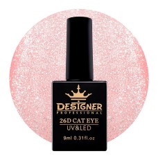 Гель-лак Designer 26D Cat Eye кошачий глаз №05, 9 мл