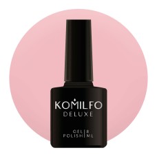 Гель-лак Komilfo Deluxe Series №D036 (світле рожеве какао, емаль), 8 мл