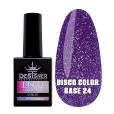 Светоотражающая база Designer Disco Color Base №24, 9 мл