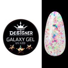 Глиттерный гель Designer Galaxy Gel GA-12, 10 г