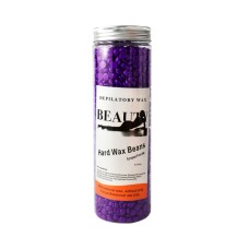 Воск для депиляции в гранулах Beauty Hard Wax Beans фиолетовый, 400 г