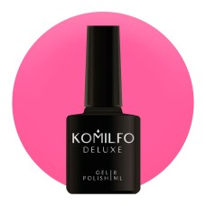 Гель-лак Komilfo Deluxe Series №D176 (ніжно рожевий, емаль), 8 мл