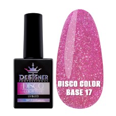 Светоотражающая база Designer Disco Color Base №17, 9 мл