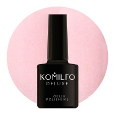 Гель-лак Komilfo Deluxe Series №D030 (світлий рожево-бежевий із шиммером), 8 мл
