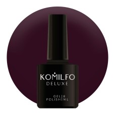 Гель-лак Komilfo Deluxe Series №D241 (темно-фіолетовий, емаль), 8 мл