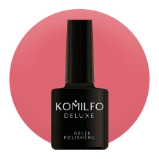 Гель-лак Komilfo Deluxe Series №D056 (темний коралово-рожевий, емаль), 8 мл