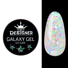 Глиттерный гель Designer Galaxy Gel GA-10, 10 г