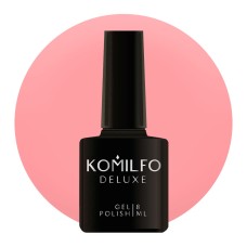 Гель-лак Komilfo Deluxe Series №D019 (лососево-розовый, эмаль), 8 мл