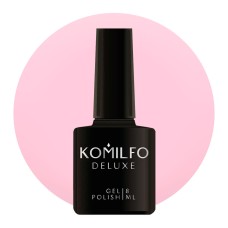 Гель-лак Komilfo Deluxe Series №D211 (світлий фіолетово-рожевий, емаль), 8 мл
