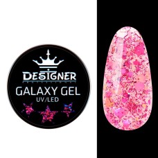 Глиттерный гель Designer Galaxy Gel GA-08, 10 г