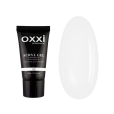 Акрил-гель OXXI Professional №02 белый, 30 мл