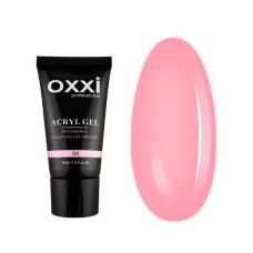 Акрил-гель OXXI Professional №04 теплый розовый, 30 мл