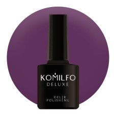 Гель-лак Komilfo Deluxe Series №D109 (приглушений фіолетовий, емаль), 8 мл
