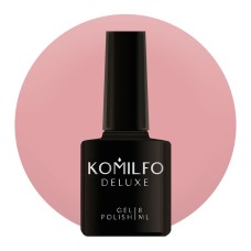 Гель-лак Komilfo Deluxe Series №D057 (приглушений рожево-ліловий, емаль), 8 мл