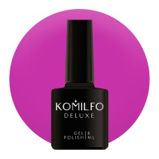 Гель-лак Komilfo Deluxe Series №D047 (фіолетово-баклажанний, емаль), 8 мл