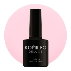 Гель-лак Komilfo Deluxe Series №D028 (світлий рожево-ліловий, емаль), 8 мл