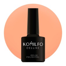 Гель-лак Komilfo Deluxe Series №D189 (світлий рожево-персиковий, неоновий), 8 мл