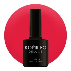 Гель-лак Komilfo Deluxe Series №D228 (малиново-рожевий, емаль), 8 мл