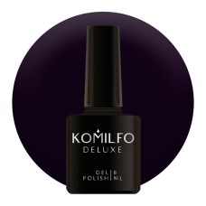 Гель-лак Komilfo Deluxe Series №D297 (чорничний, емаль), 8 мл