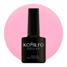 Гель-лак Komilfo Deluxe Series №D024 (світло-рожевий, емаль), 8 мл