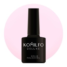 Гель-лак Komilfo Deluxe Series №D033 (світлий фіолетово-рожевий, емаль), 8 мл