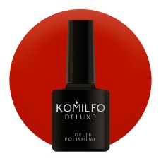 Гель-лак Komilfo Deluxe Series №D304 (червоний, емаль), 8 мл