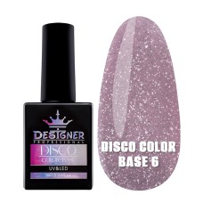 Светоотражающая база Designer Disco Color Base №6, 9 мл
