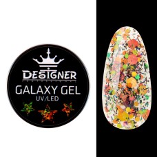 Глиттерный гель Designer Galaxy Gel GA-03, 10 г