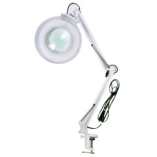 Лампа-лупа настольная LED Af843 со струбциной